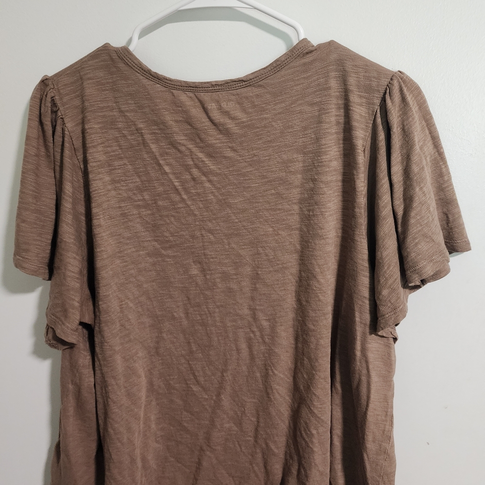 Old Navy Tan Short Sleeve Tee